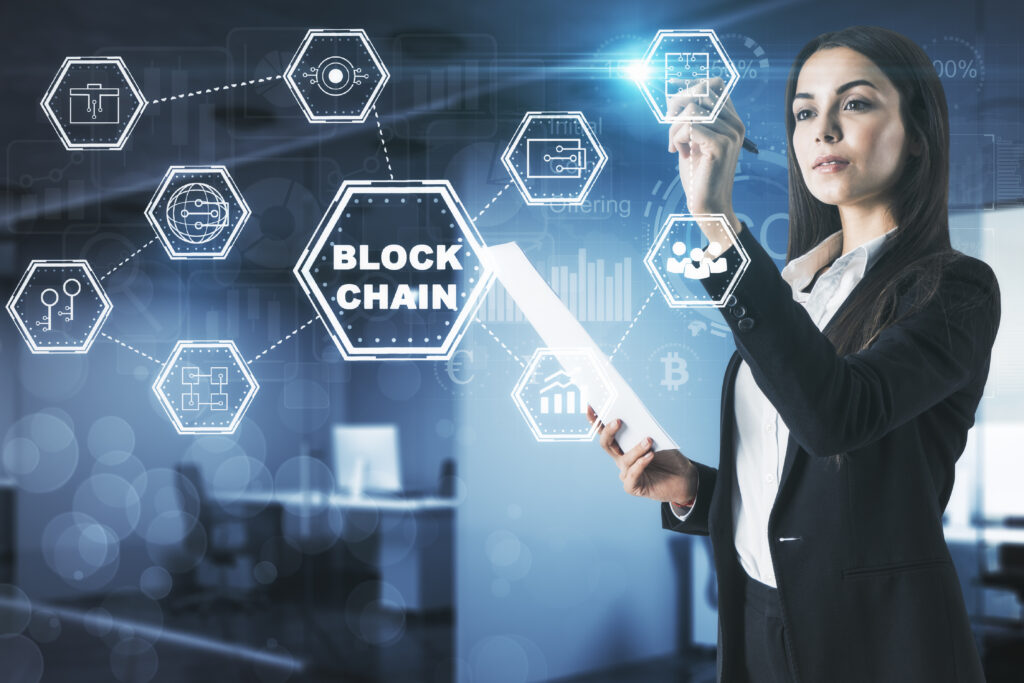 Blackchain usage in aviation industry.