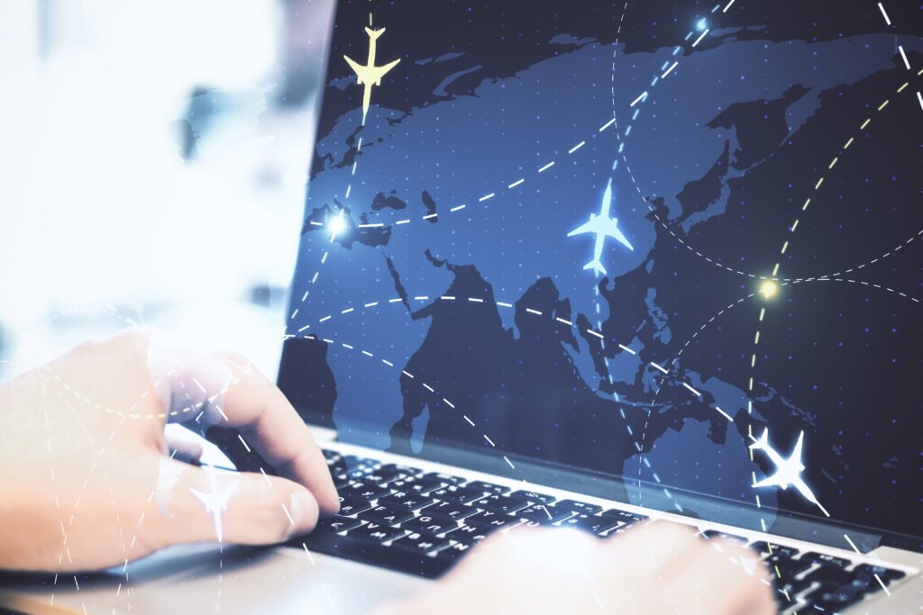 Tracking global air traffic on a laptop